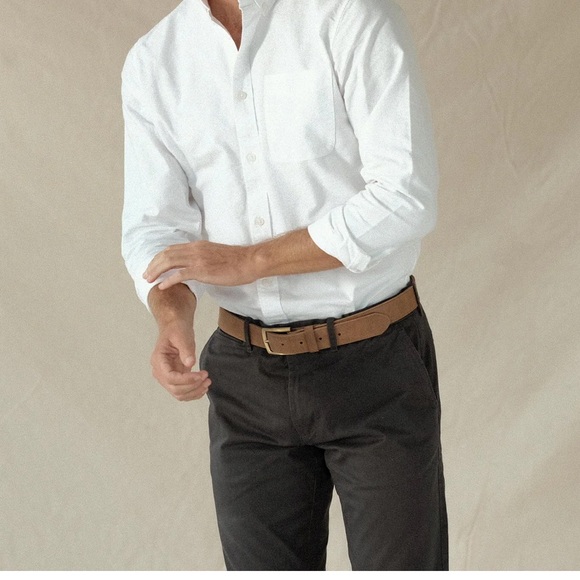 Nisolo Owen Belt Mens leather belt tobacco - Picture 1 of 16